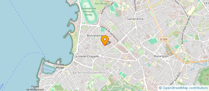 localisation de l'entreprise MONSIEUR BERNARD KUZULIAN  MARSEILLE