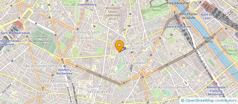 localisation de l'entreprise MONSIEUR BERNARD LABATUT à PARIS
