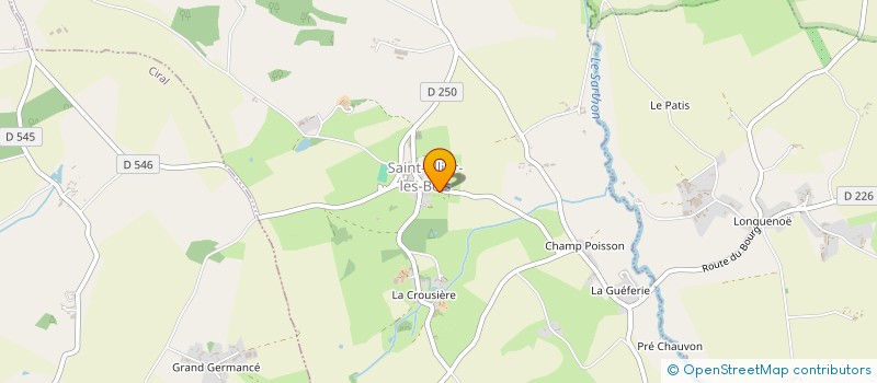 localisation de l'entreprise MONSIEUR BERNARD LABBE à L'OREE-D'ECOUVES
