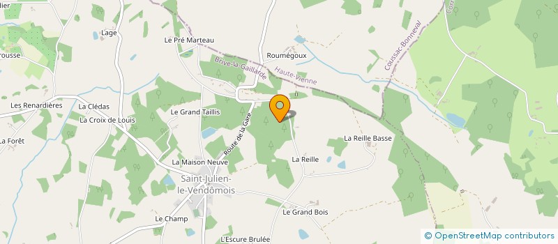 localisation de l'entreprise MONSIEUR BERNARD LABONNE à SAINT-JULIEN-LE-VENDOMOIS