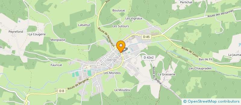 localisation de l'entreprise MONSIEUR BERNARD LABONTE à LACROPTE
