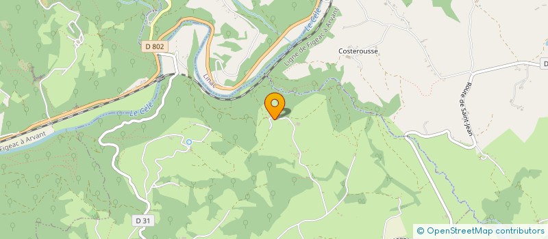 localisation de l'entreprise MONSIEUR BERNARD LABORIE  SAINT-JEAN-MIRABEL