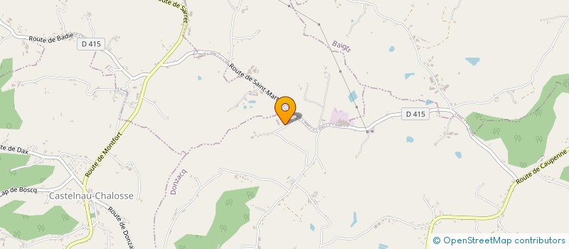 localisation de l'entreprise MONSIEUR BERNARD LAFAYE  POMAREZ