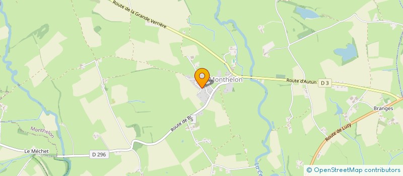 localisation de l'entreprise MONSIEUR BERNARD LAGOUTTE  ANTULLY