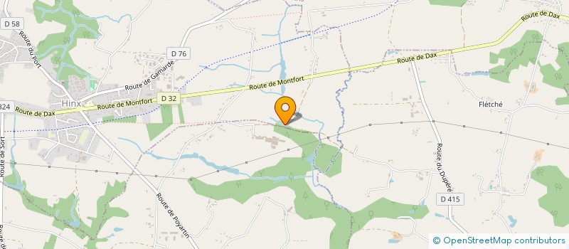 localisation de l'entreprise MONSIEUR BERNARD LAGROLA-SENJEAN  GOOS