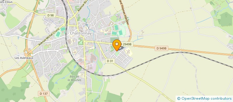 localisation de l'entreprise MONSIEUR BERNARD LAINE à CHANTONNAY