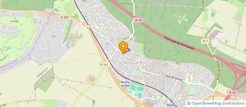 localisation de l'entreprise MONSIEUR BERNARD LALANE à NOISY-LE-ROI