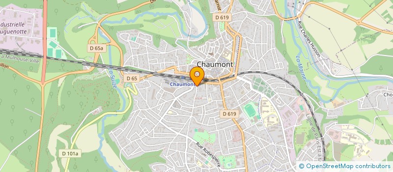 localisation de l'entreprise MONSIEUR BERNARD LAMARRE à CHAUMONT