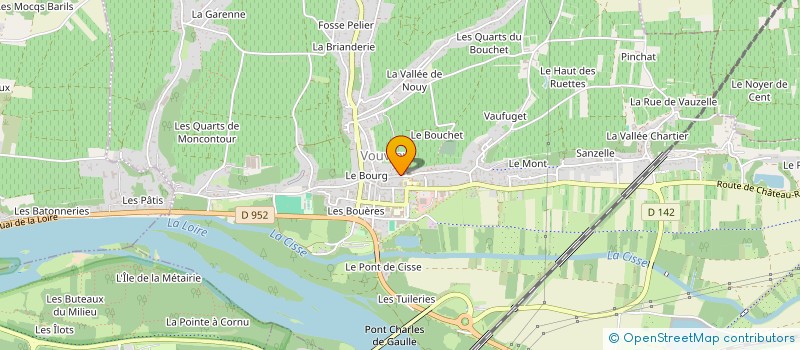 localisation de l'entreprise MONSIEUR BERNARD LAMBESEUR à VOUVRAY