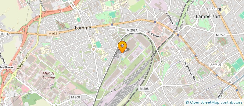 localisation de l'entreprise MONSIEUR BERNARD LAMOUREUX à LILLE