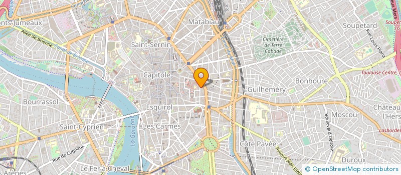 localisation de l'entreprise MONSIEUR BERNARD LAMOUROUX à TOULOUSE