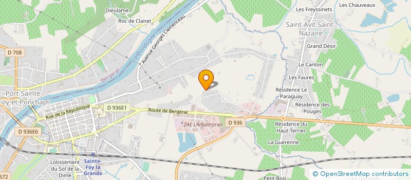 localisation de l'entreprise MONSIEUR BERNARD LANCELOT  PINEUILH