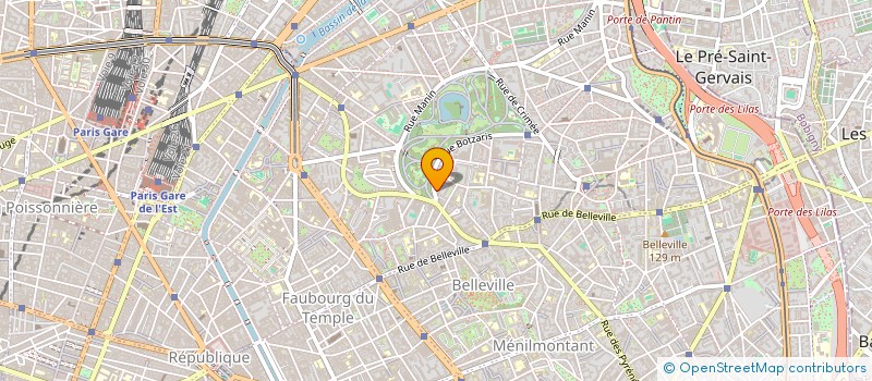 localisation de l'entreprise MONSIEUR BERNARD LANG  PARIS