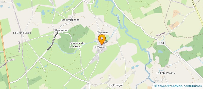 localisation de l'entreprise MONSIEUR BERNARD LANGLOIS à BRIANTES