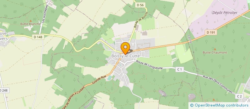 localisation de l'entreprise MONSIEUR BERNARD LANJUIN  BOISSY-LE-CUTTE