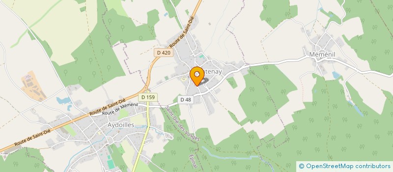 localisation de l'entreprise MONSIEUR BERNARD LASAUSSE  FONTENAY