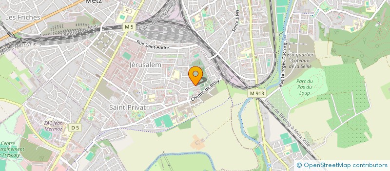 localisation de l'entreprise MONSIEUR BERNARD LAUER  MONTIGNY-LES-METZ