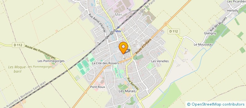 localisation de l'entreprise MONSIEUR BERNARD LAUMONIER  MER