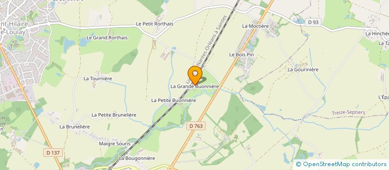 localisation de l'entreprise MONSIEUR BERNARD LAUNAIS à MONTAIGU-VENDEE