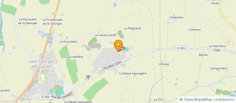 localisation de l'entreprise MONSIEUR BERNARD LAUNAY  CHEMILLE-EN-ANJOU