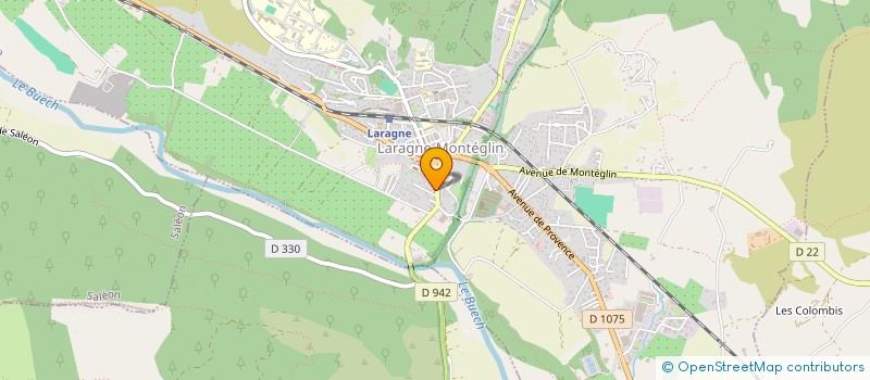 localisation de l'entreprise MONSIEUR BERNARD LAURENT à LARAGNE-MONTEGLIN