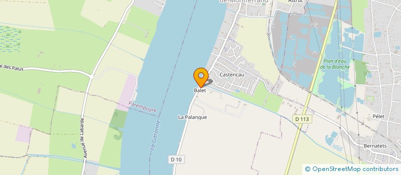 localisation de l'entreprise MONSIEUR BERNARD LAVAUD à SAINT-LOUIS-DE-MONTFERRAND