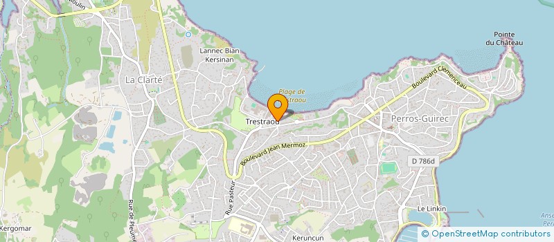 localisation de l'entreprise MONSIEUR BERNARD LAVENAN à PERROS-GUIREC