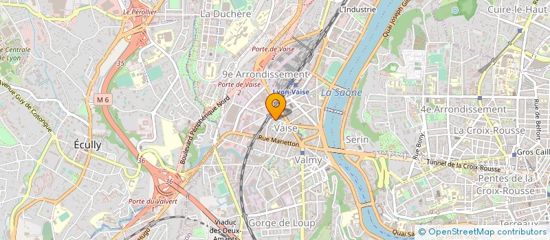 localisation de l'entreprise MONSIEUR BERNARD LAVERGNE  LYON