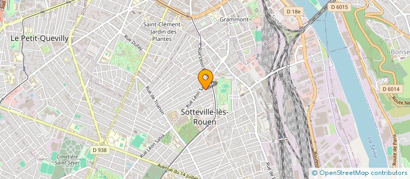 localisation de l'entreprise MONSIEUR BERNARD LAWDAY  SOTTEVILLE-LES-ROUEN