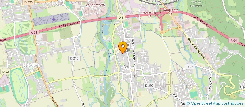 localisation de l'entreprise MONSIEUR BERNARD LE GUEN  SOUES