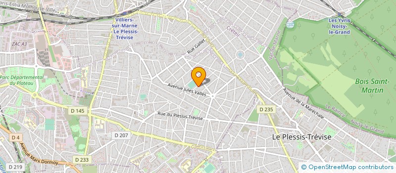 localisation de l'entreprise MONSIEUR BERNARD LE LAY à CHAMPIGNY-SUR-MARNE