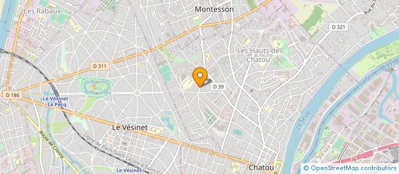 localisation de l'entreprise MONSIEUR BERNARD LE SCIELLOUR à CHATOU