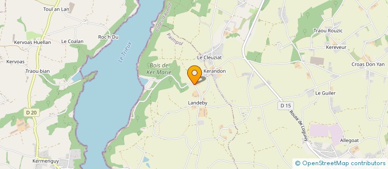 localisation de l'entreprise MONSIEUR BERNARD LE TACON à PAIMPOL