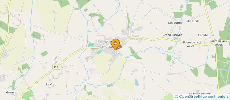 localisation de l'entreprise MONSIEUR BERNARD LEBEAU  PLESSE