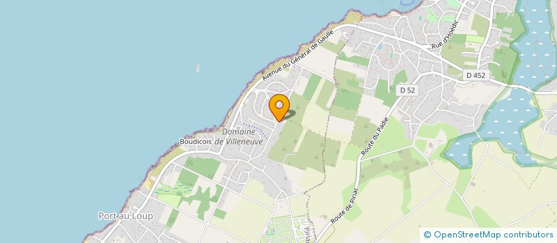 localisation de l'entreprise MONSIEUR BERNARD LEBOUCHER  PIRIAC-SUR-MER