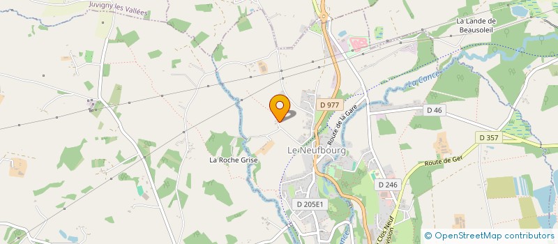 localisation de l'entreprise MONSIEUR BERNARD LEBRETON à ROMAGNY FONTENAY