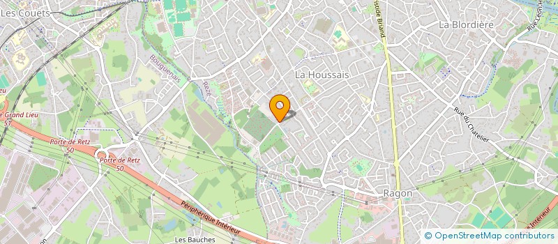 localisation de l'entreprise MONSIEUR BERNARD LECLAIR  REZE