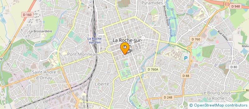 localisation de l'entreprise MONSIEUR BERNARD LECOCQ à LA ROCHE-SUR-YON
