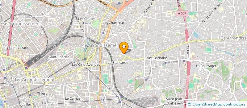localisation de l'entreprise MONSIEUR BERNARD LECOINTE à MARSEILLE 4EME