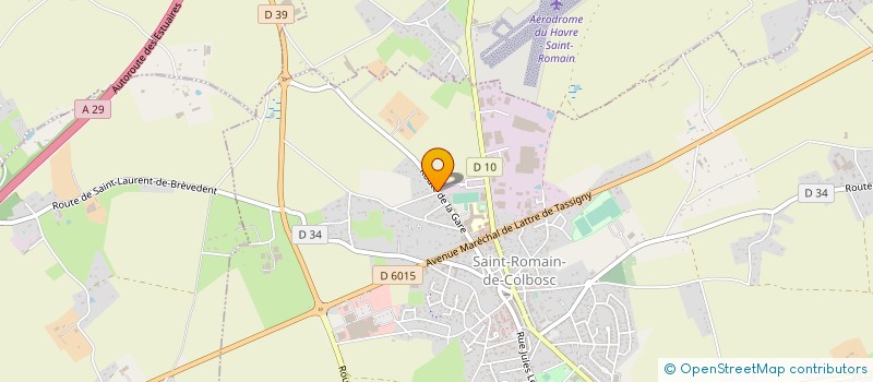 localisation de l'entreprise MONSIEUR BERNARD LECOINTRE  SAINT-ROMAIN-DE-COLBOSC