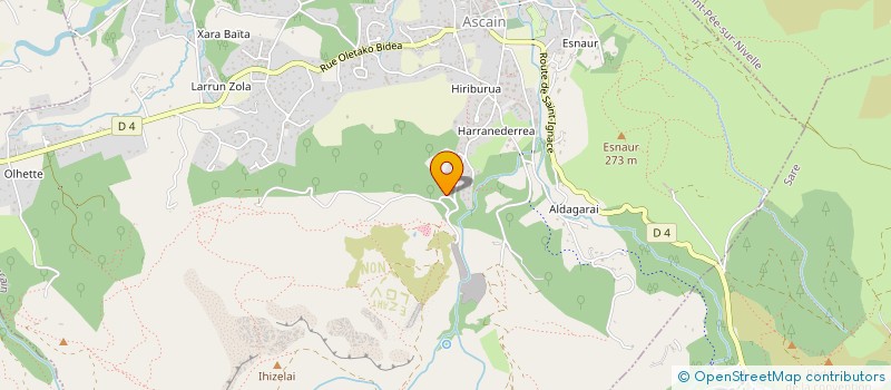 localisation de l'entreprise MONSIEUR BERNARD LECUONA  SARE