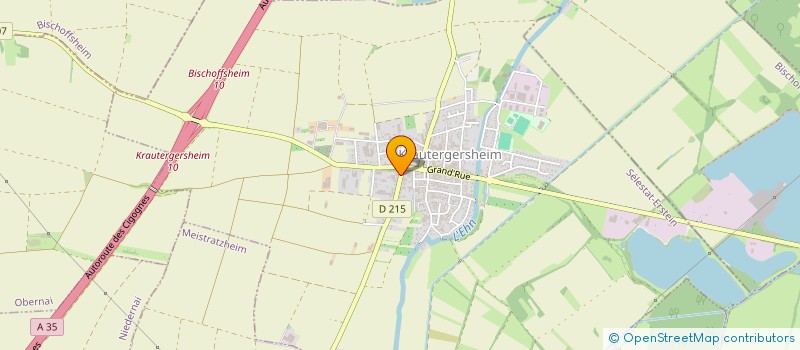localisation de l'entreprise MONSIEUR BERNARD LEDERMANN à KRAUTERGERSHEIM