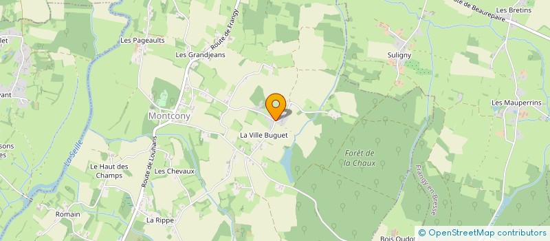 localisation de l'entreprise MONSIEUR BERNARD LEDRU  MONTCONY