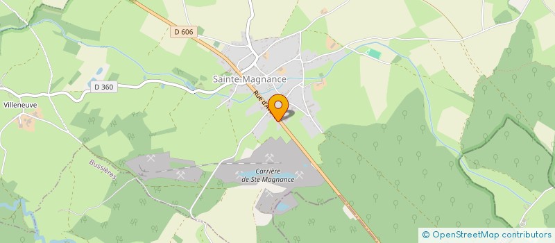 localisation de l'entreprise MONSIEUR BERNARD LEDUC à SAINTE-MAGNANCE