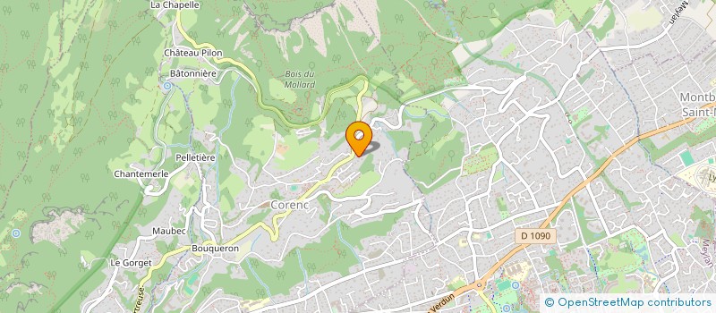 localisation de l'entreprise MONSIEUR BERNARD LEFAUCONNIER  LE SAPPEY-EN-CHARTREUSE