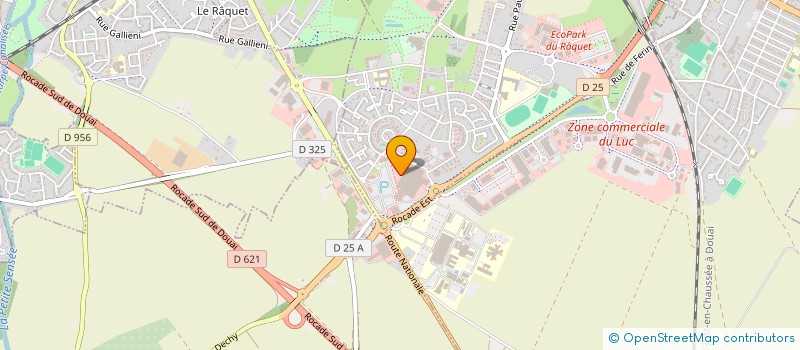 localisation de l'entreprise MONSIEUR BERNARD LEFEBVRE  SIN LE NOBLE