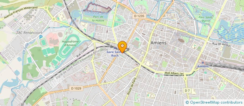 localisation de l'entreprise MONSIEUR BERNARD LEFEVRE à AMIENS