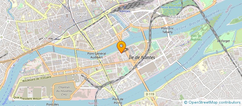 localisation de l'entreprise MONSIEUR BERNARD LEGOUX à NANTES