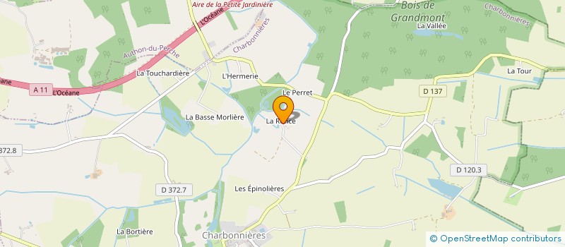 localisation de l'entreprise MONSIEUR BERNARD LEGROUX à CHARBONNIERES