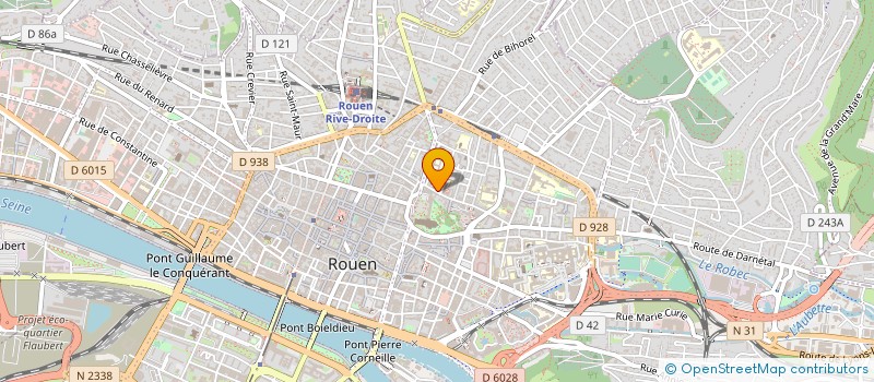 localisation de l'entreprise MONSIEUR BERNARD LEJEUNE  ROUEN